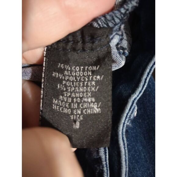 AG Denim Jeans Ladies 10 Skinny Dark Wash - Picture 6 of 7